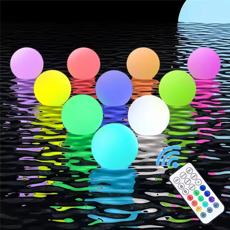 1-4PCS Floating Pool Lights wi - Led Balloon Light review and price
