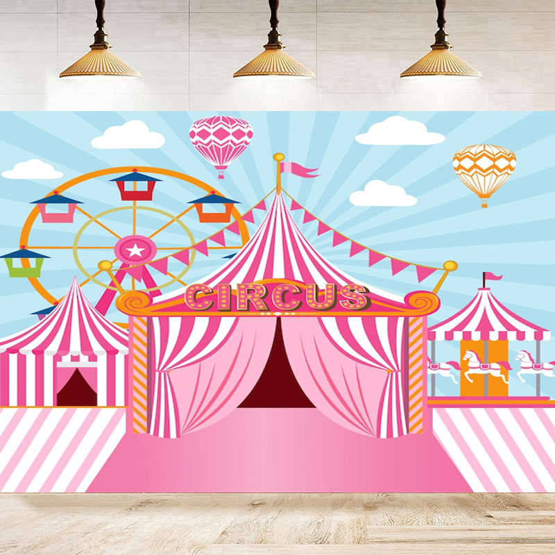 Pink Circus Photography Backdr - Dessert Table Backdrop review and price