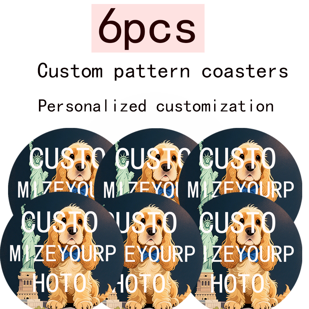 6 Wooden Coasters in Farmhouse - Event Party review and price