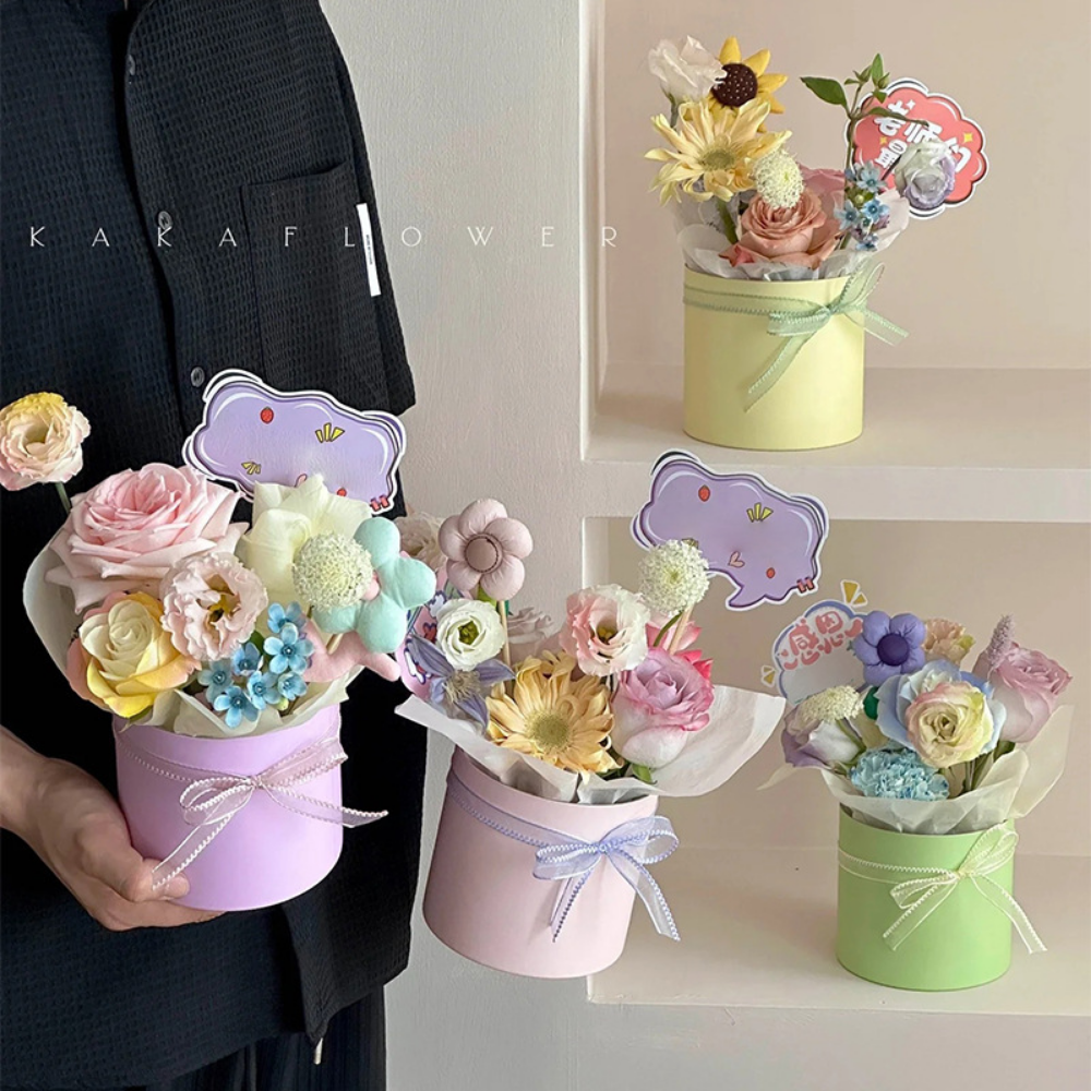 Small Flowers Packing Box Hug  - Event Party Box review and price