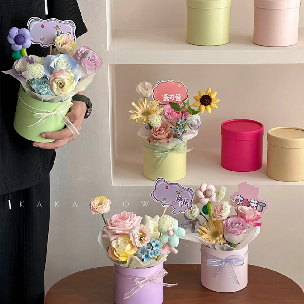 Small Flowers Packing Box Hug  - Event Party Box review and price