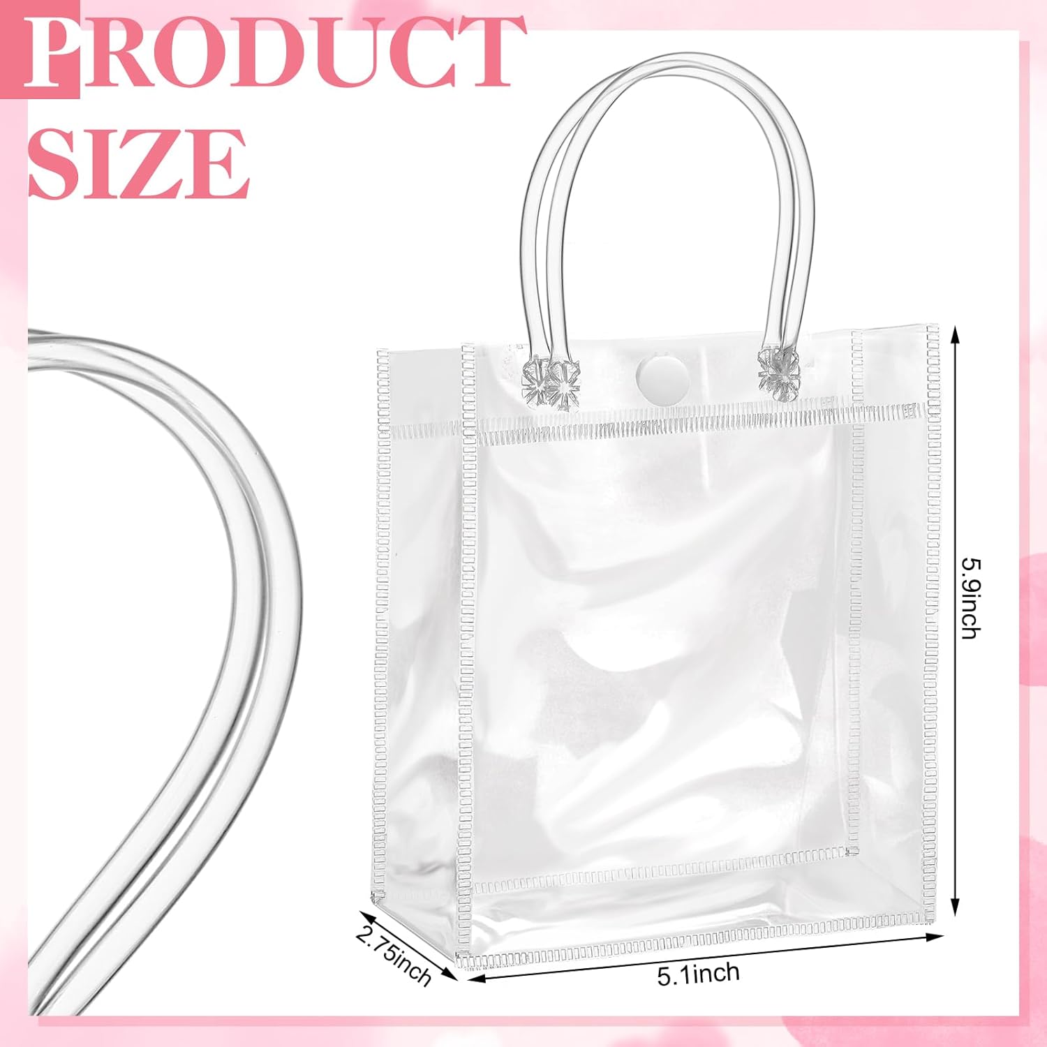 Clear Plastic Gift Bags with H - Party Favor Bag review and price