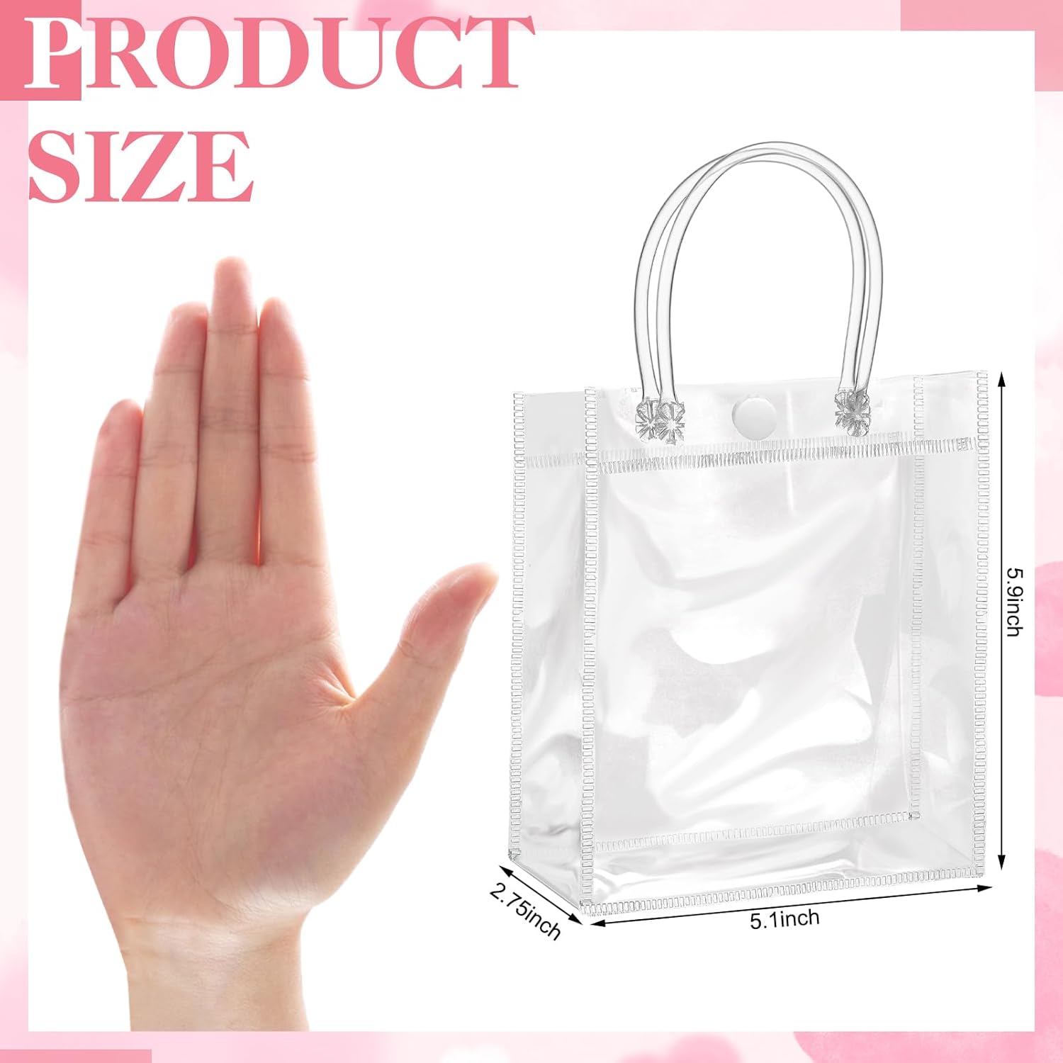 Clear Plastic Gift Bags with H - Party Favor Bag review and price