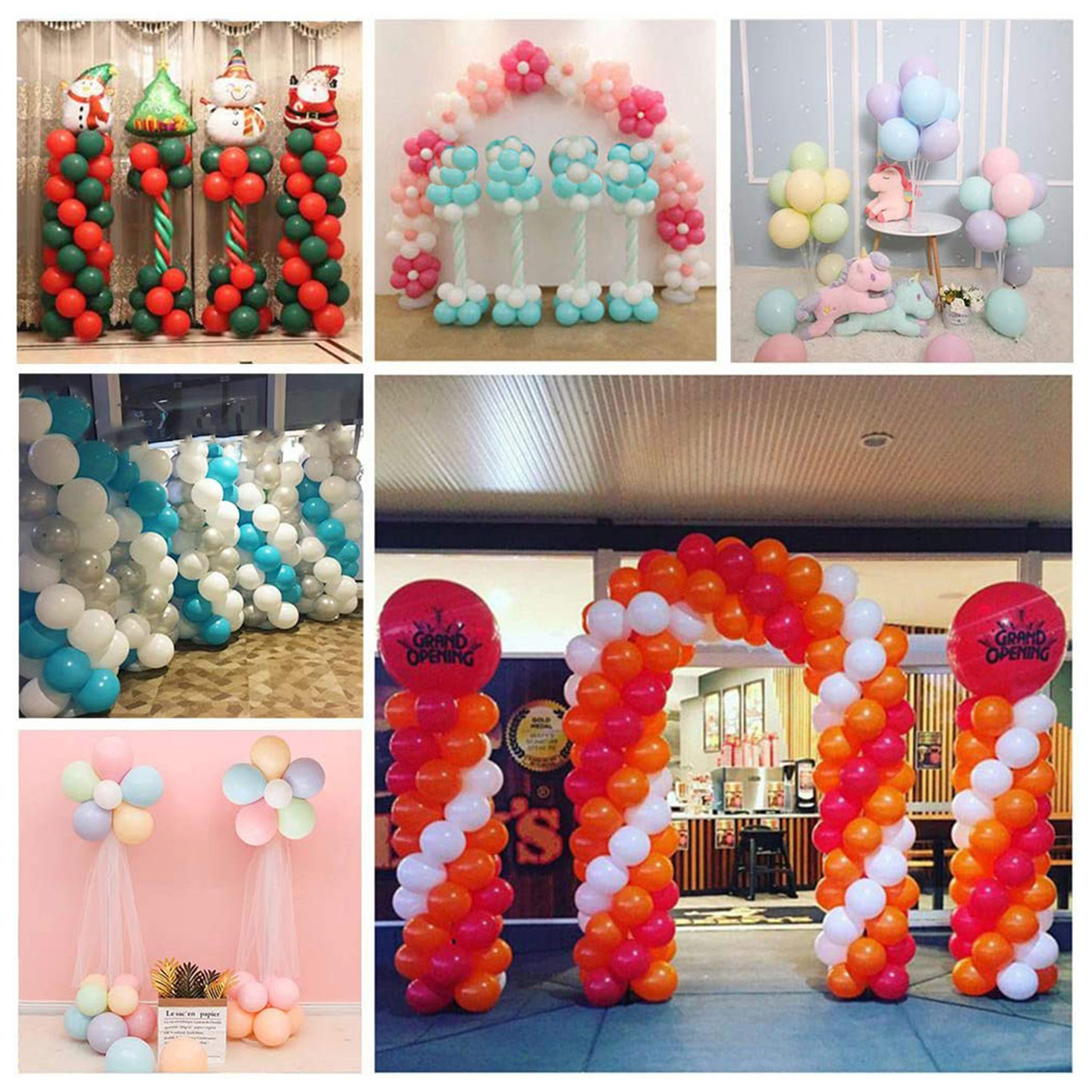 2Sets Balloon Column Stand Kit - Balloon Arch Kit review and price