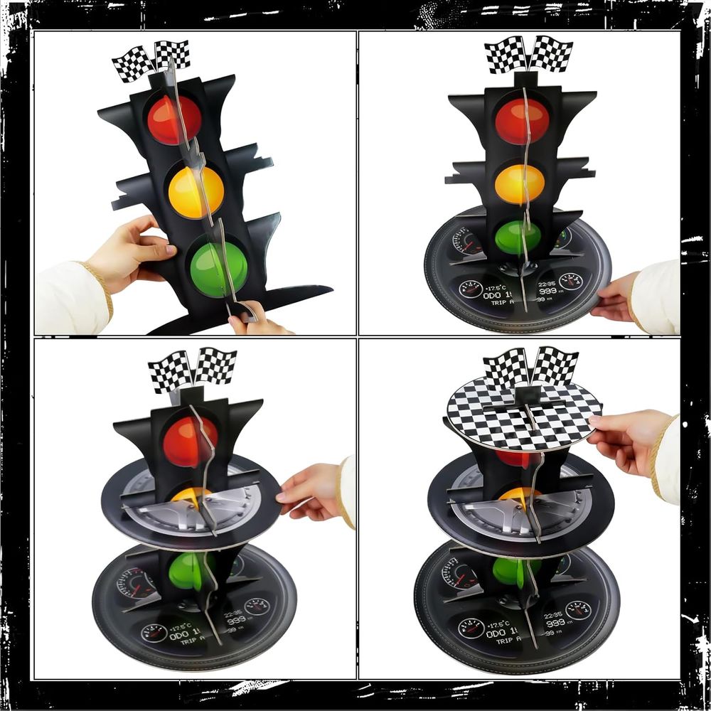 Round Cardboard 3-Tier Cupcake - Cupcake Stand Tier review and price