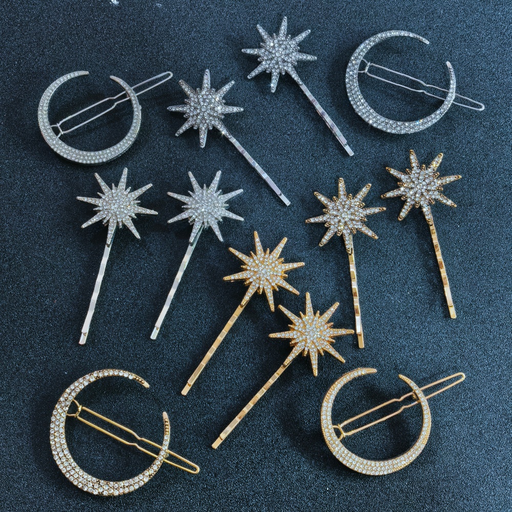3/4 pcs set Crystal Star Hairp - Event Suppliers review and price