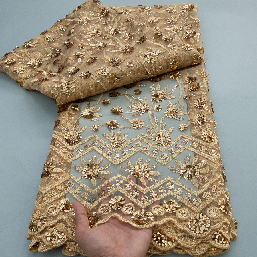 2026 French Sequins Lace Fabri - Glitter Tablecloth review and price