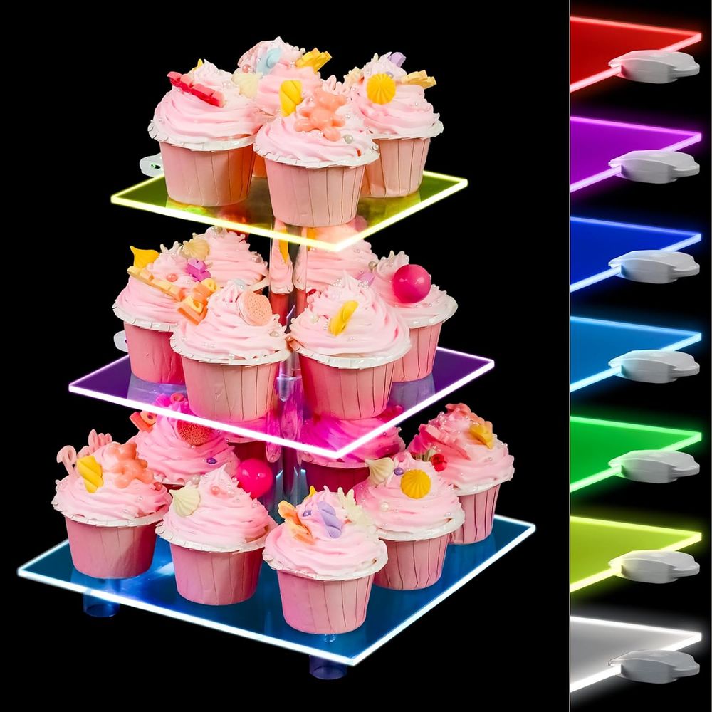 3-Tier Acrylic Cupcake Tower w - Cupcake Stand Tier review and price