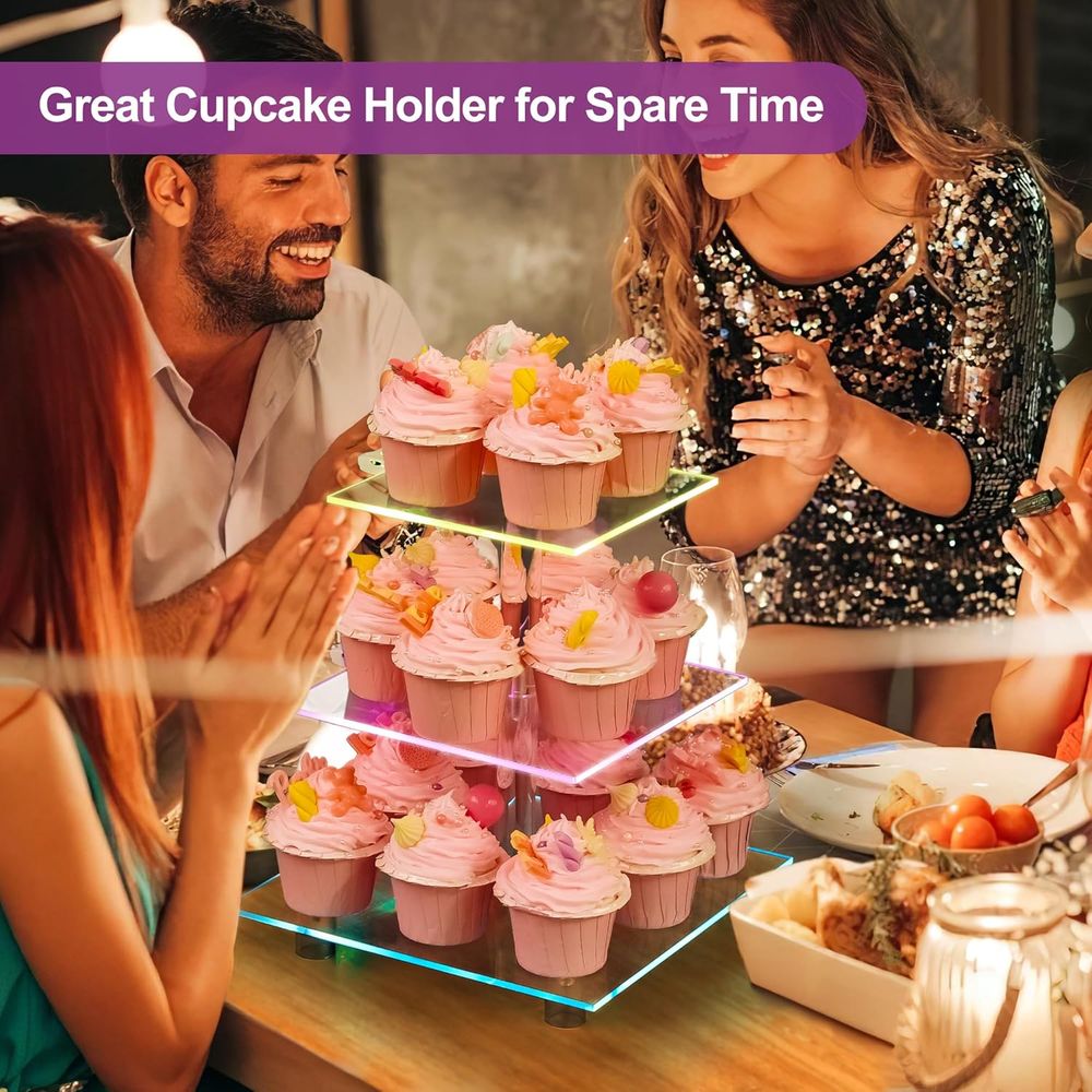 3-Tier Acrylic Cupcake Tower w - Cupcake Stand Tier review and price