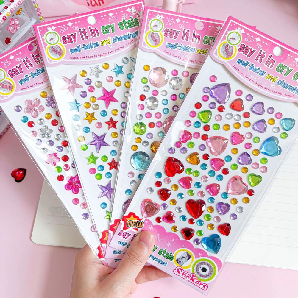 Self-Adhesive Face Rhinestones - Event Party review and price