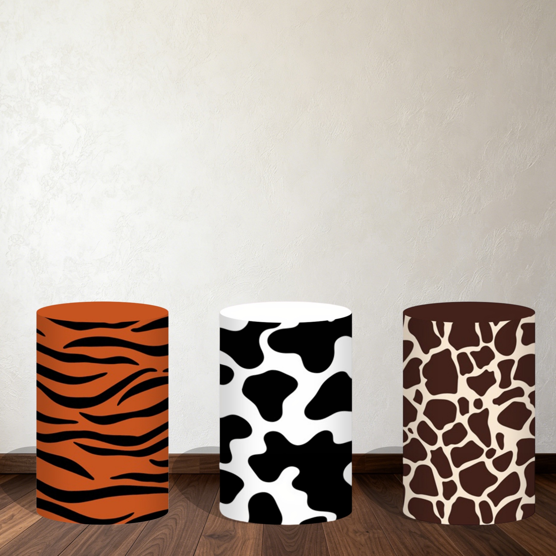 Safari Cylinder Pedestal Stand - Dessert Table Backdrop review and price
