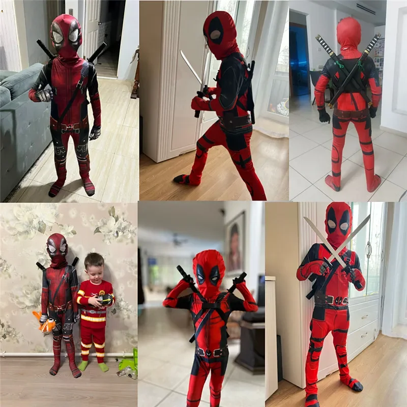 3-12Y Kids Deadpool Costume wi - Party Favor Bag review and price