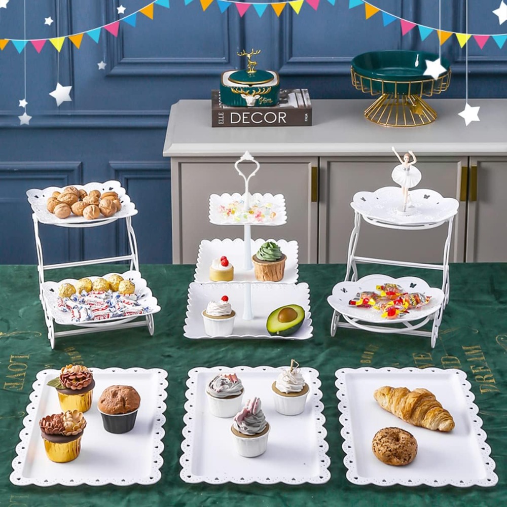 10Pcs Cupcake Stand Set, Desse - Cupcake Stand Tier review and price