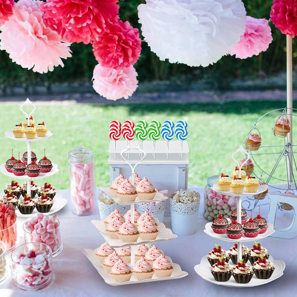 10Pcs Cupcake Stand Set, Desse - Cupcake Stand Tier review and price