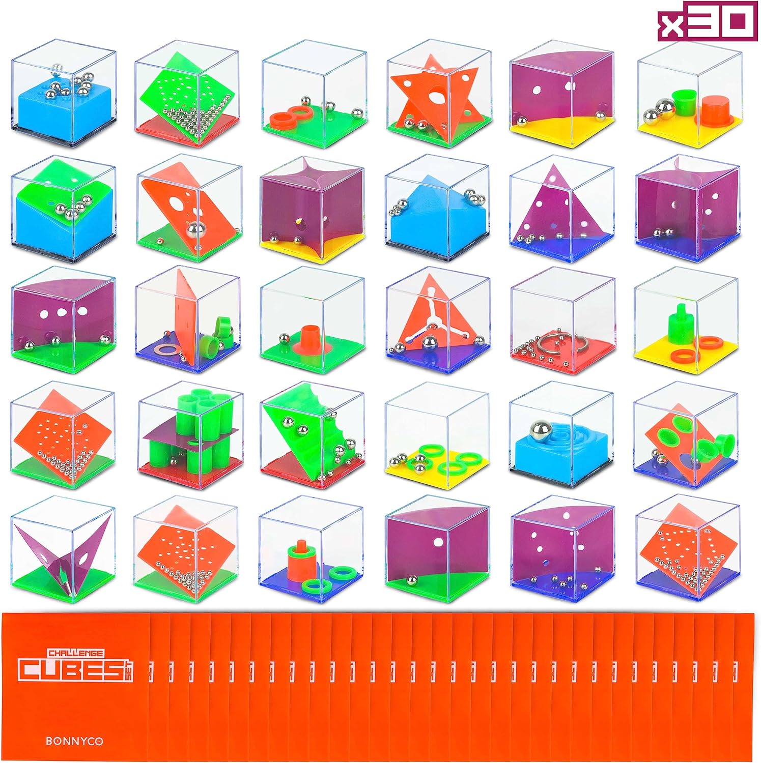 Brain Teaser Puzzles Cubes Pac - Party Favor Bag review and price
