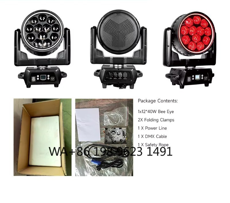 RGBW 4in1 Bee Eyes DMX Moving  - Event Party Dj review and price