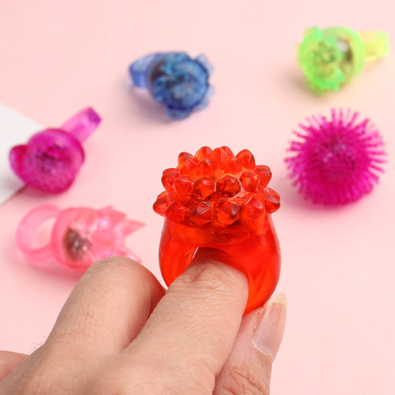 20/30/50pcs Glowing Rings LED  - Cotton Candy Cone review and price