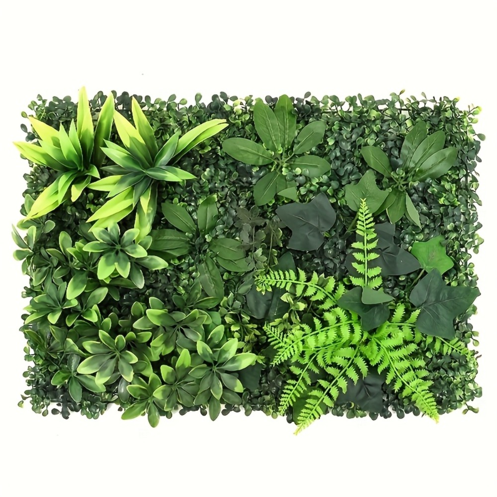 1PC Artificial Simulation Gree - Flower Wall Panel review and price