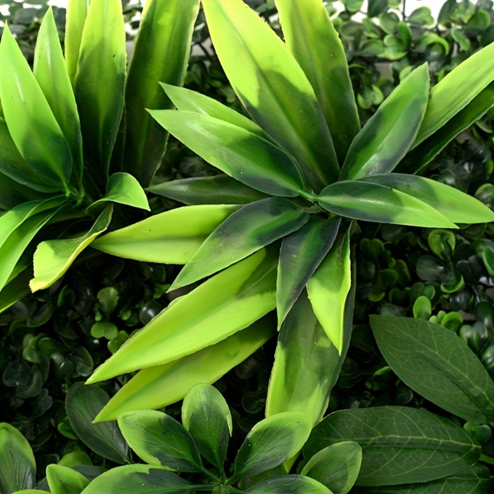 1PC Artificial Simulation Gree - Flower Wall Panel review and price