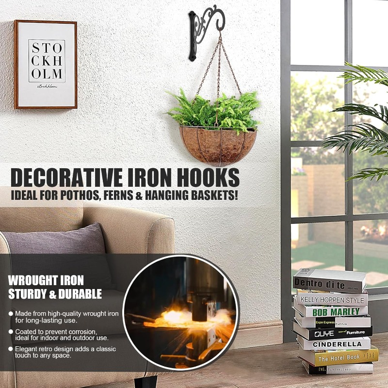1PC Wall Mounted Bracket Iron  - Flower Wall Panel review and price