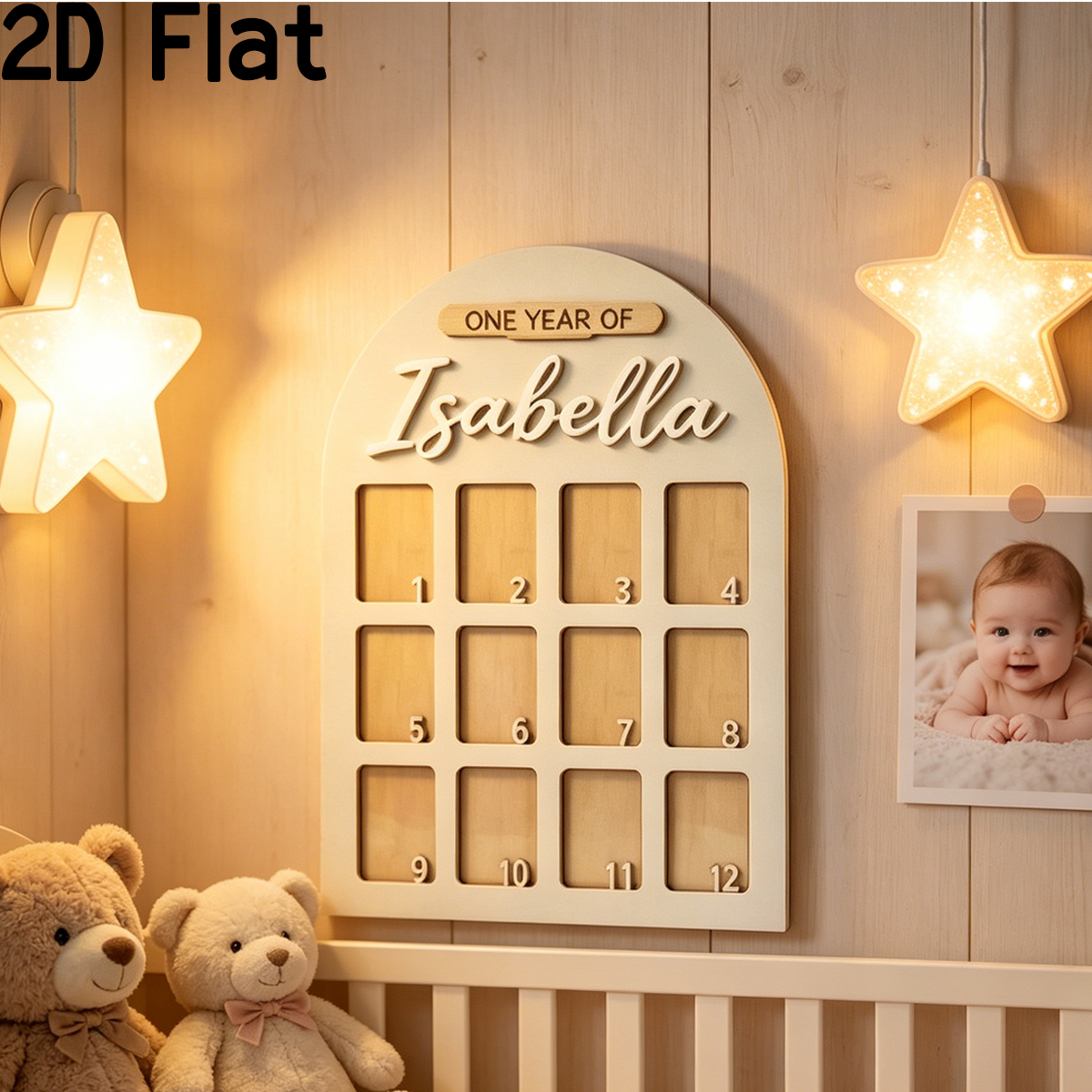 1Pc Custom Photo Record Board  - Eve Party review and price