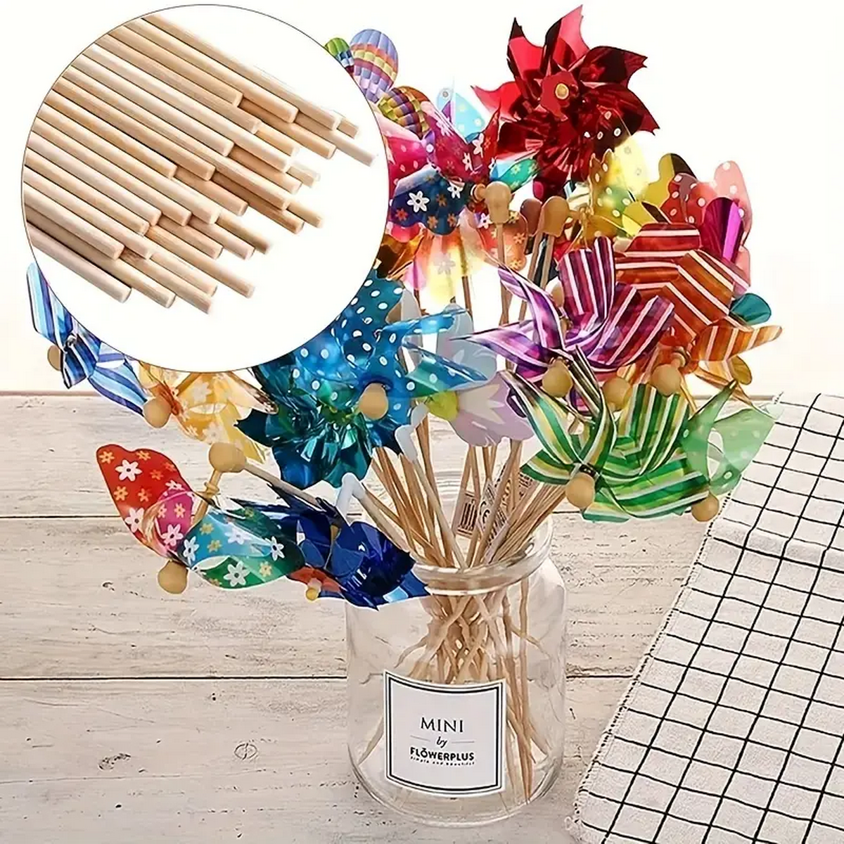 DIY Bamboo Sticks 50/100pcs Na - Cotton Candy Cone review and price