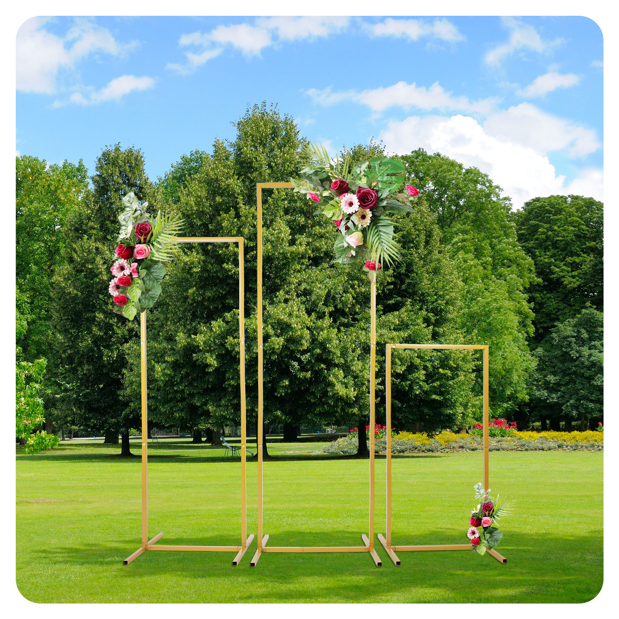 Wedding Arch Metal Iron Backdr - Balloon Arch Kit review and price