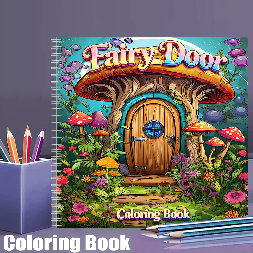 Coloring Book Fairy Door for A - Supply Event review and price