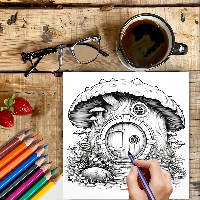 Coloring Book Fairy Door for A - Supply Event review and price