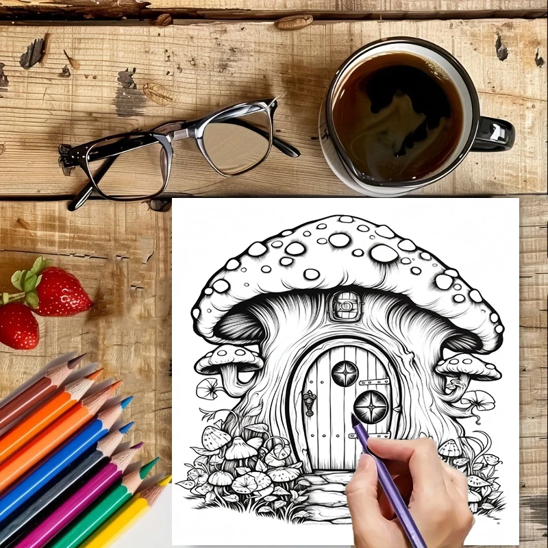 Coloring Book Fairy Door for A - Supply Event review and price