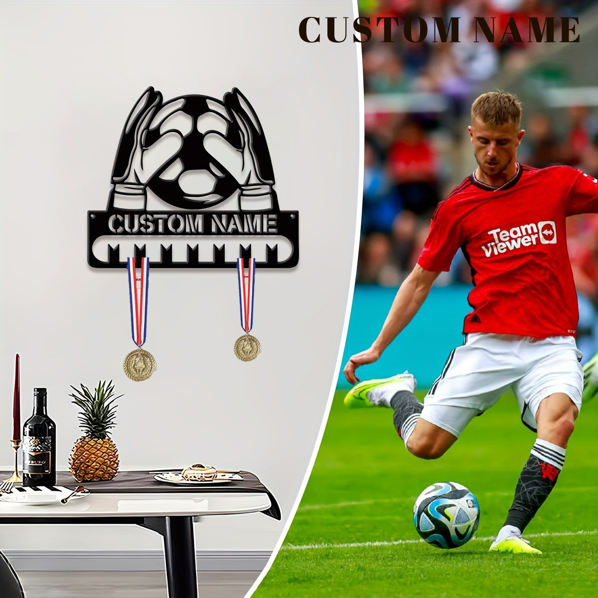 Custom Football Player Metal M - Eve Party review and price