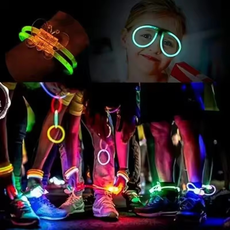 50/100Pcs Fluorescence Sticks  - Cotton Candy Cone review and price