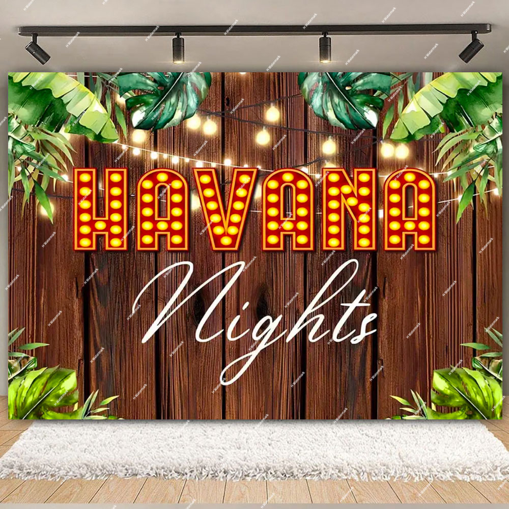 Havana Nights Backdrop Birthda - Dessert Table Backdrop review and price