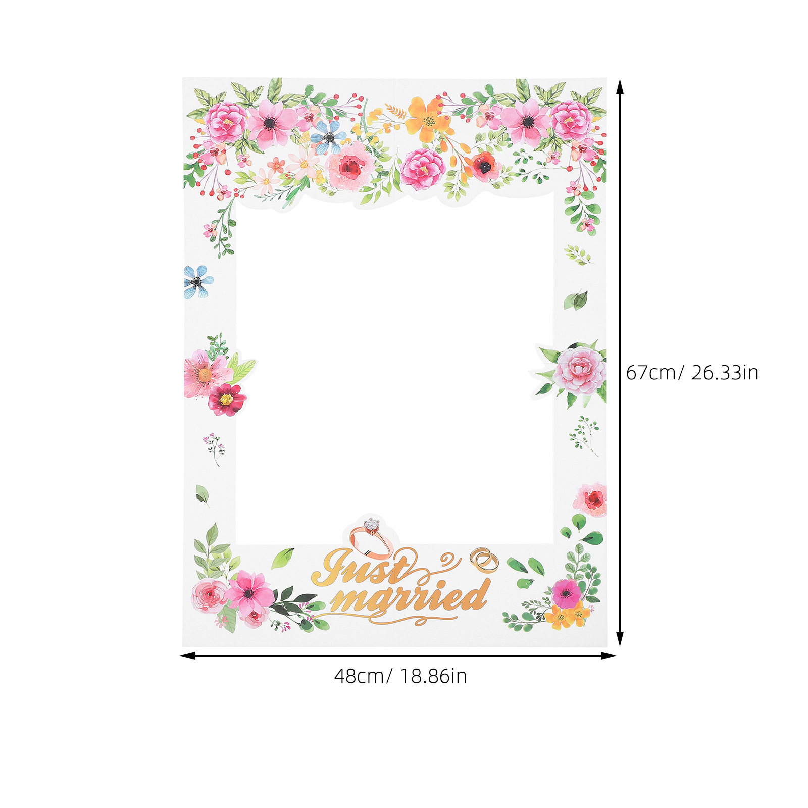 Giant Photo Frame for Wedding  - Photo Booth Frame review and price