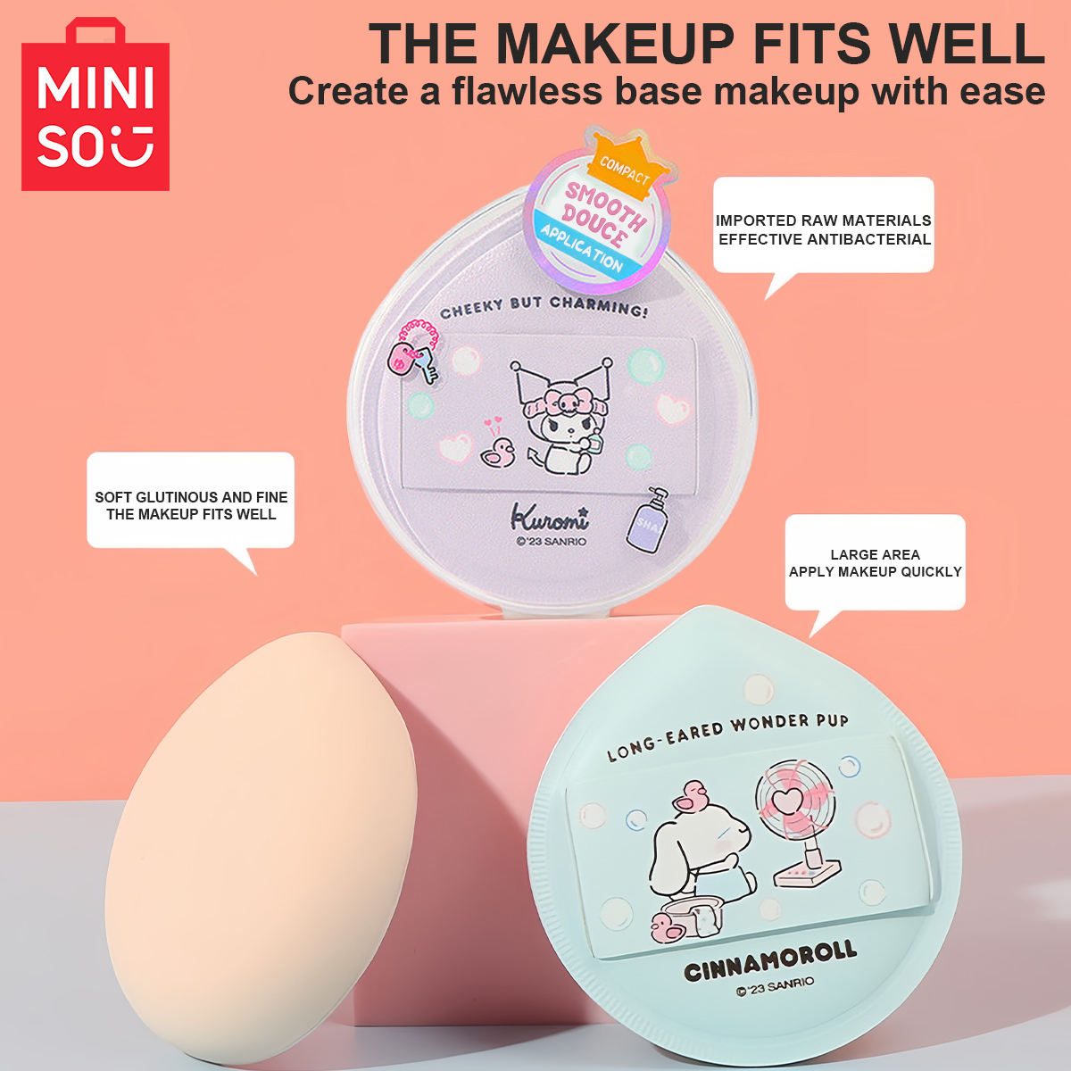 MINISO Sanrio Antibacterial Ex - Cotton Candy Cone review and price