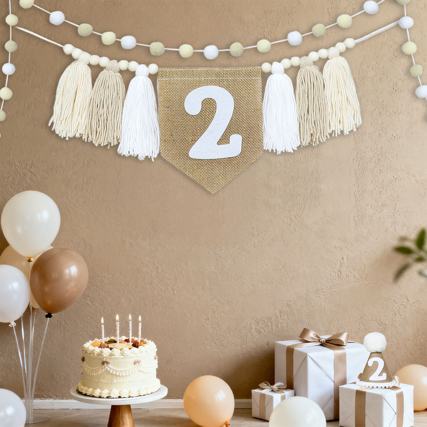 Birthday High Chair Banner Han - Party Hat Cone review and price