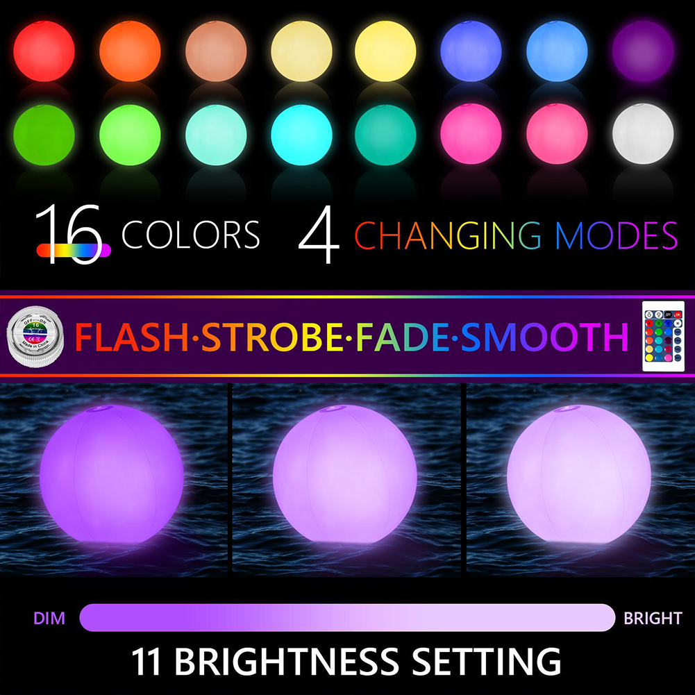 1-5PCS Floating Pool Lights wi - Led Balloon Light review and price
