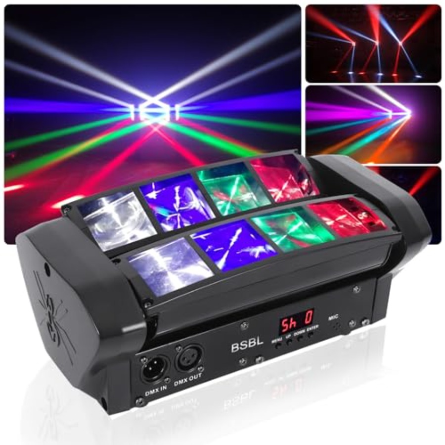 RGBW Moving Head DJ Light LED  - Event Party Dj review and price