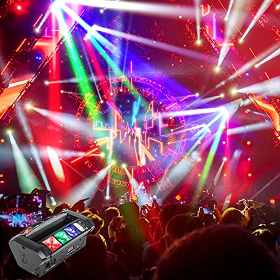 RGBW Moving Head DJ Light LED  - Event Party Dj review and price