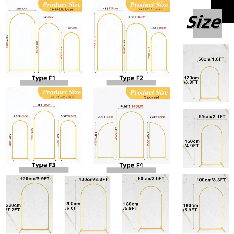 EU Warehouse Gold Metal Balloo - Balloon Arch Kit review and price