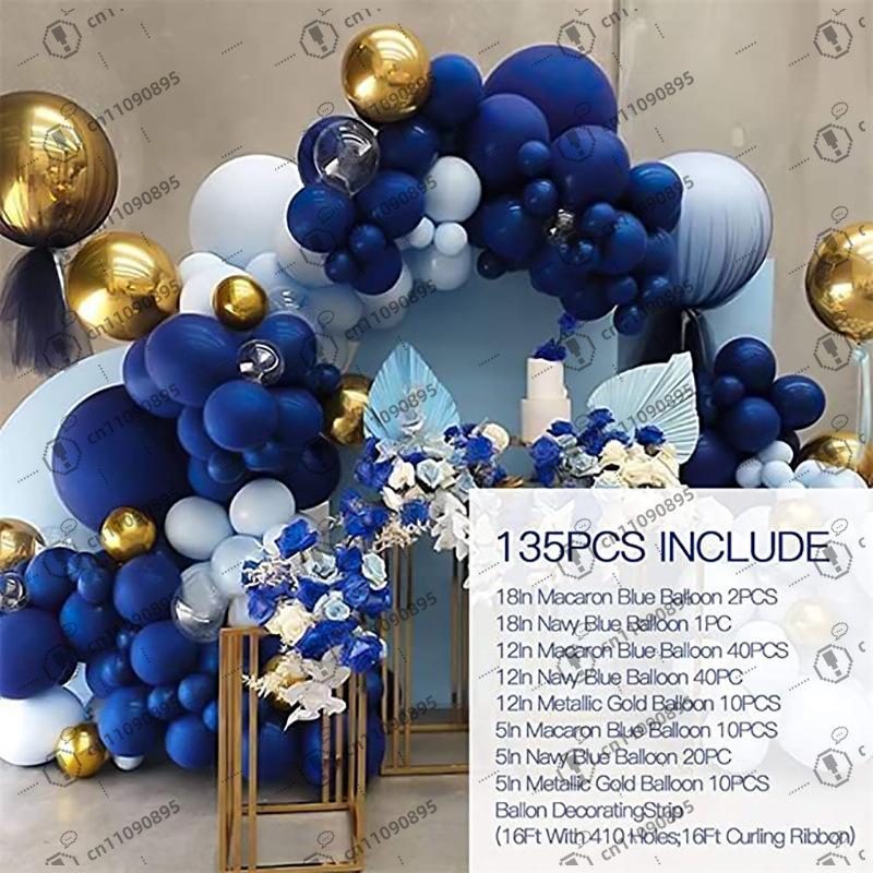 Macaron Blue Balloon Wedding B - Balloon Arch Kit review and price