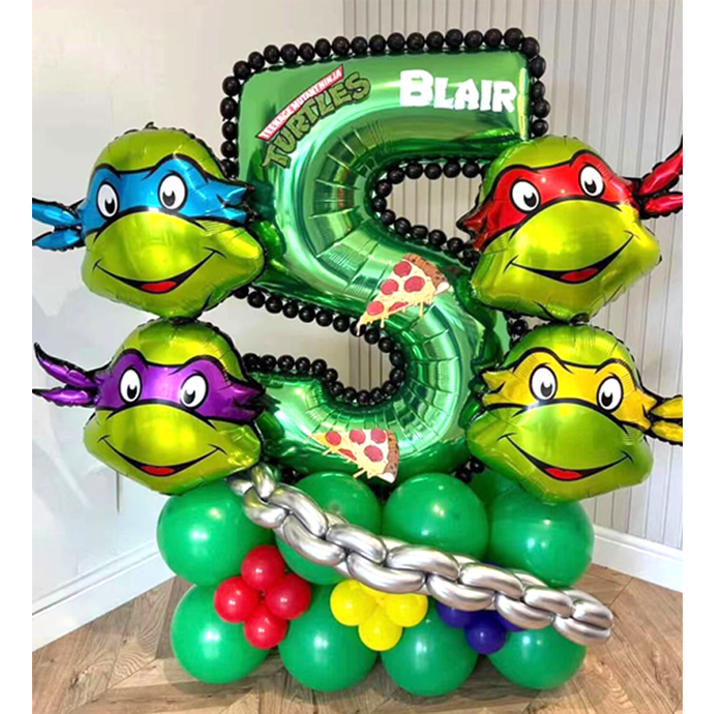 Ninja Turtles Themed Balloon A - Balloon Arch Kit review and price