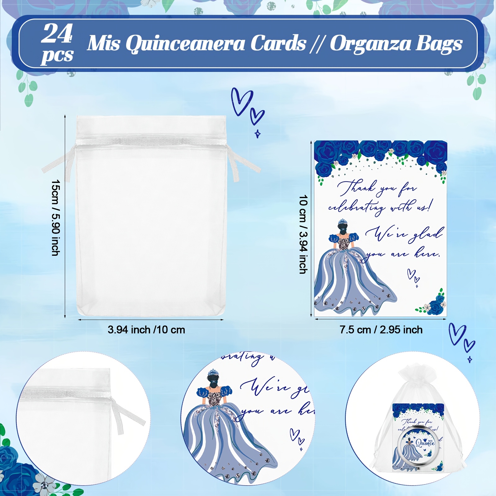 24 Sets Quinceanera Party Favo - Party Favor Bag review and price