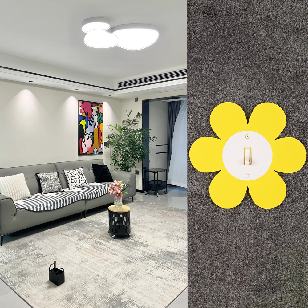 Cross-border Flower-shaped Swi - Flower Wall Panel review and price