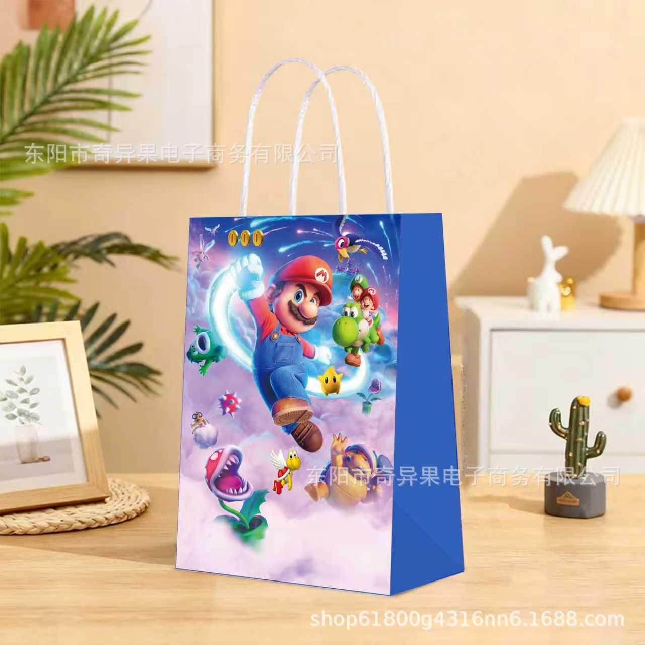 12/16pcs New Super Mario birth - Party Favor Bag review and price