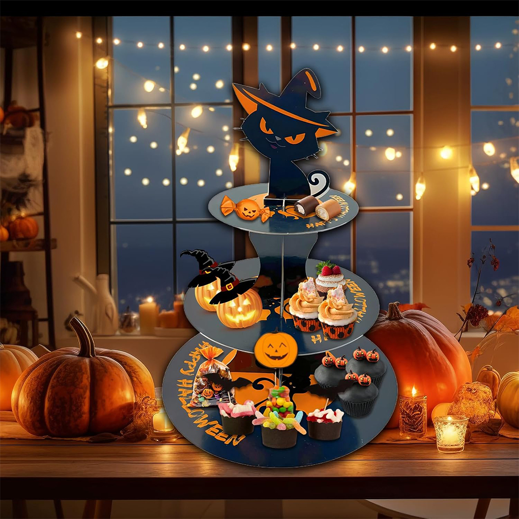 Halloween Cake Stand Pumpkin B - Cupcake Stand Tier review and price