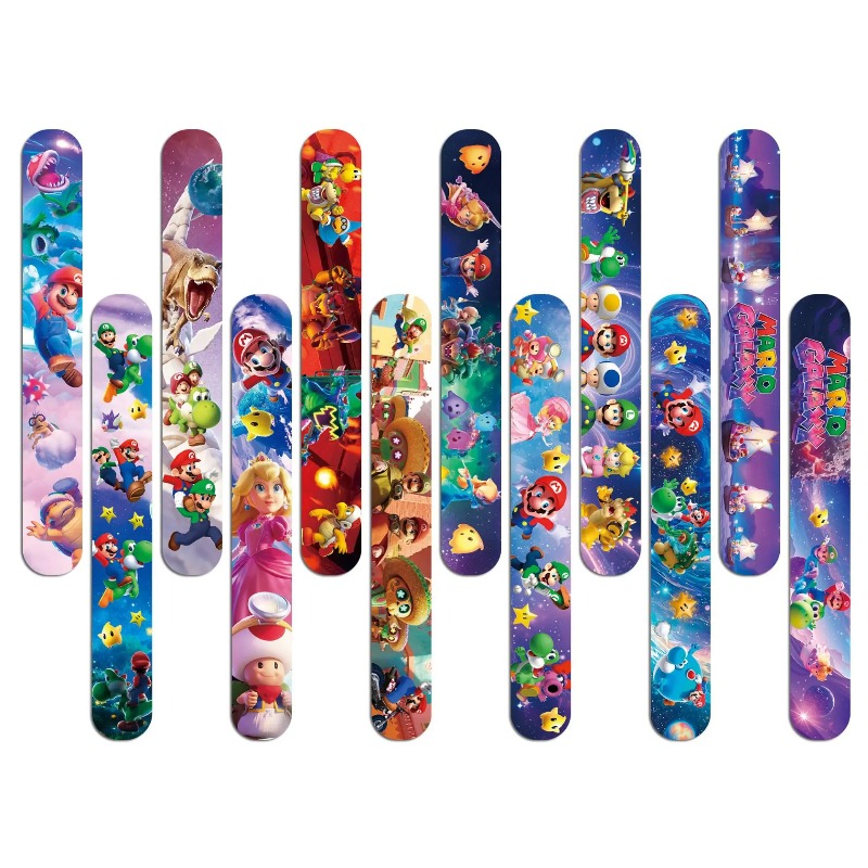 Super Mario PVC Slap Bracelets - Supply Event review and price