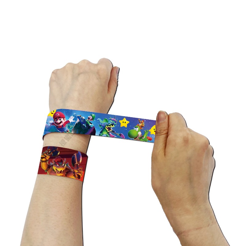 Super Mario PVC Slap Bracelets - Supply Event review and price