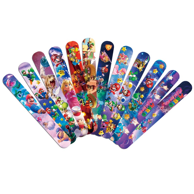 Super Mario PVC Slap Bracelets - Supply Event review and price
