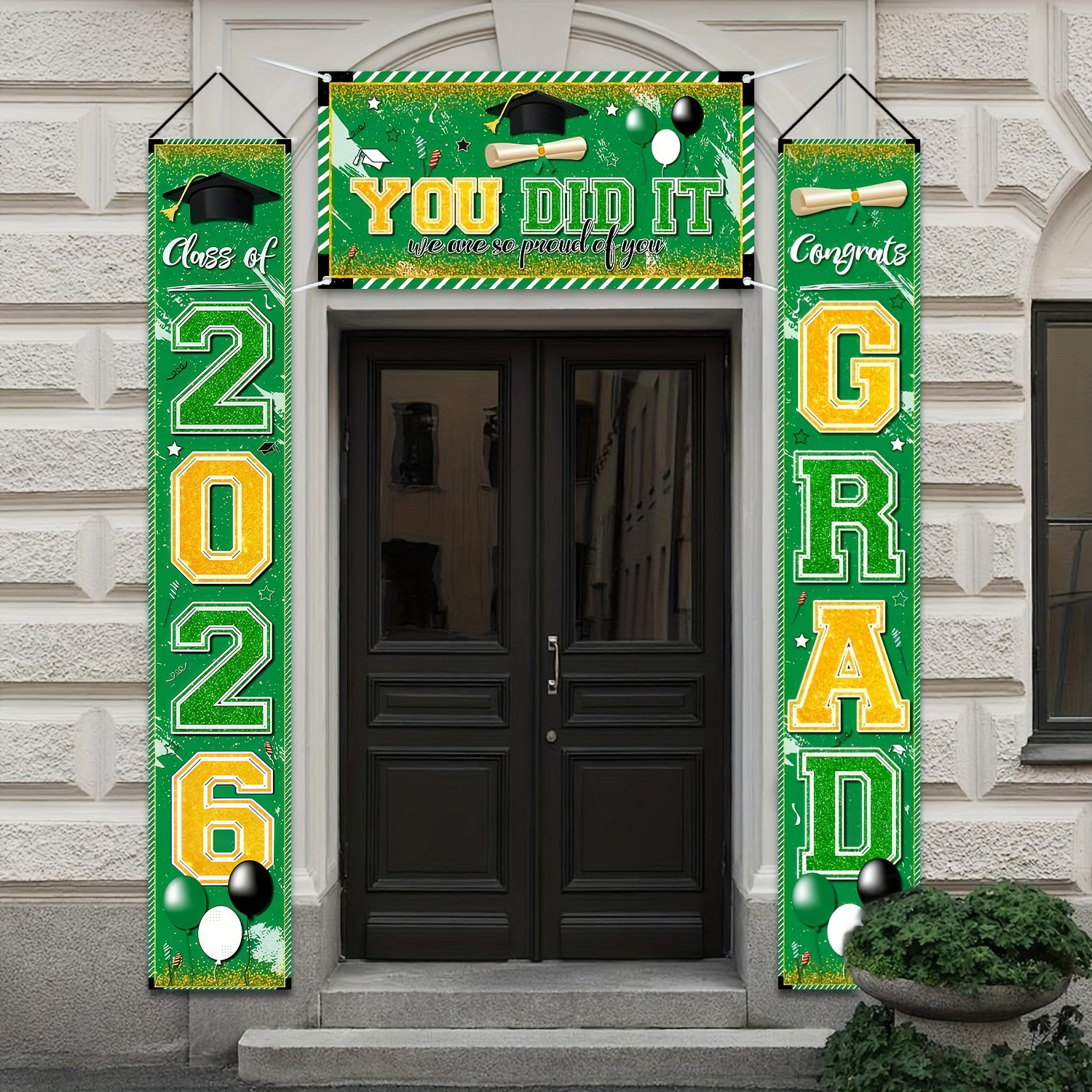 Congrat Class of 2026 Graduati - Party Banner Gold review and price